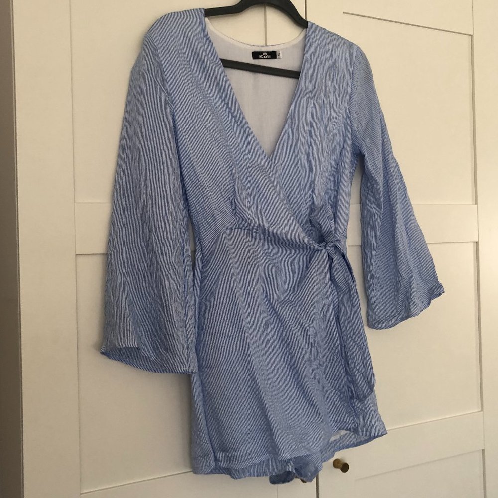 Kali Seersucker Playsuit